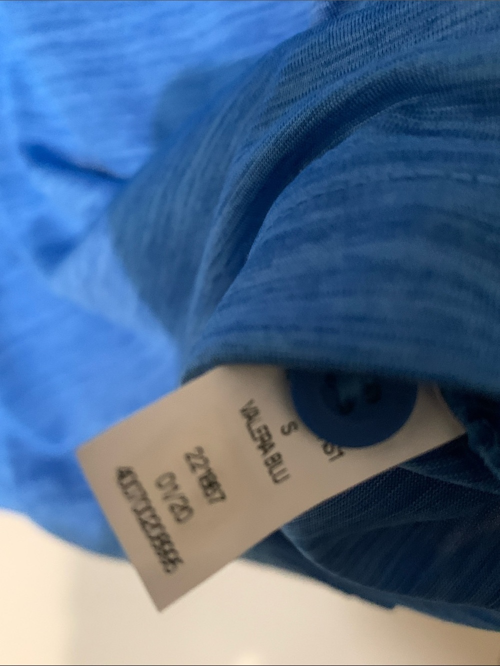croft & barrow Royal Blue Heather Men's Polo Shirt - Picture 5 of 6